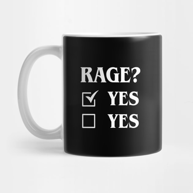 Rage Definitely Yes Barbarian Funny Tabletop Meme by pixeptional